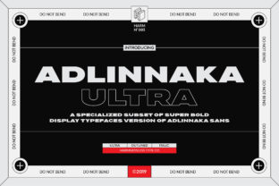 Adlinnaka Ultra Font for Modern Business Branding