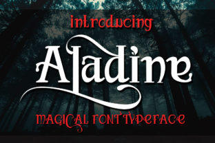 Aladine: A Bold Gothic Typeface for Handmade Brands
