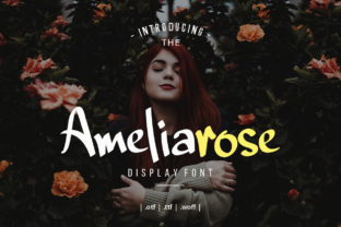 Ameliarose: The Bold Display Font for Cute Designs
