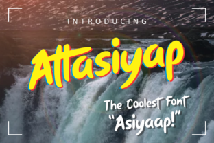 Attasiyap: The Fun Display Font for Creative Web Design