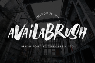 Availabrush: The Bold Urban Typeface for Modern Makers