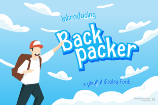 Backpacker: The Playful Display Font for School Campaigns
