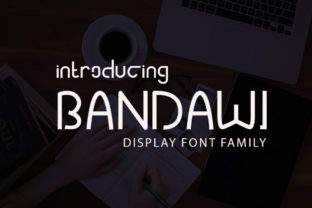Bandawi: A Bold Display Font for Modern Editorial Design