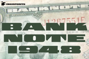 Banknote 1948: A Bold Display Font for Web Headers