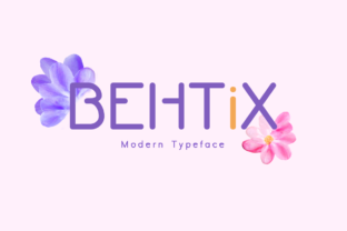 Behtix: A Modern Display Font for Editorial Charm