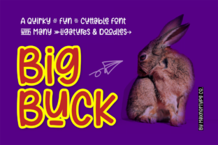 BigBuck: The Fun Display Font for Memorable Branding