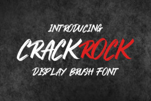 Crackrock: The Brush Font for Standout Digital Campaigns