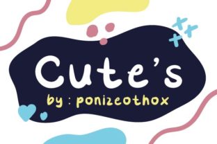 Cute s: A Whimsical Display Font for Editorial Design