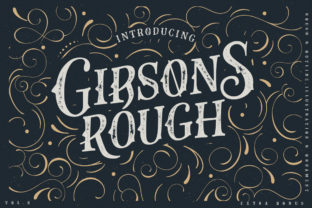 Designing with Gibsons Co: A Vintage Display Typeface
