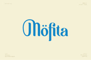 Elevate Brand Aesthetics with the Möfita Display Typeface