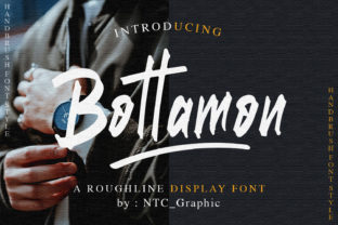 Elevate Digital Branding with the Bottamon Typeface