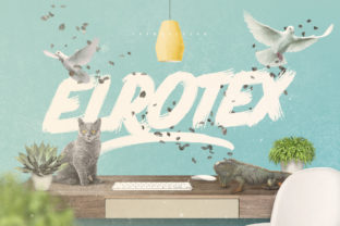 Elrotex: The Bold Display Font for Standout Campaigns