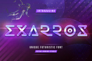 Exarros Font Review: Sci-Fi Display for Campaigns
