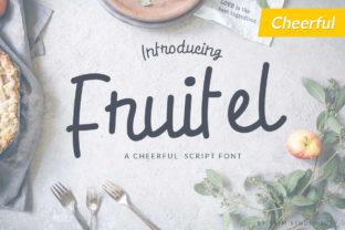 Fruitel: A Simple Yet Elegant Display Font for Branding