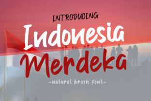 Indonesia Merdeka: A Brush Typeface for Brand Growth
