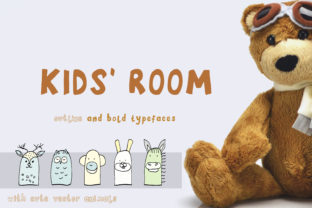 Kids Room Font Review: A Playful Display Typeface for Brands