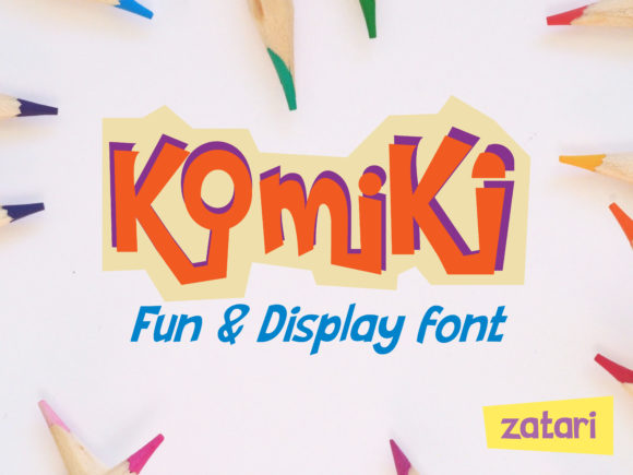 Komiki Font: A Playful Typeface for Brand Growth