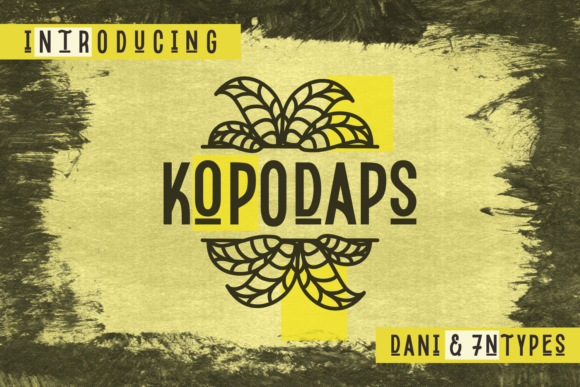 Kopodaps: An Organic Display Font for Modern Web Design