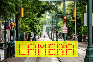 Lamera: A Dotted Display Font for Modern Web Design