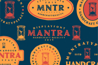Mantra: A Classic Display Font for Vintage Editorial Design