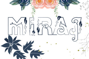 Miraj: The Bold Display Font for Scroll-Stopping Content