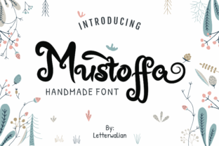 Mustoffa: A Charming Handwritten Display Font for Web Design