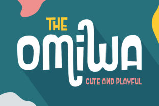 Omiwa: A Playful Display Font for Makers