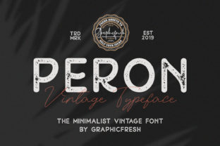 Peron Font Review: A Stunning Modern Display for Designers