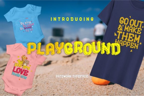 Playground Font: The Cute Display Typeface for Standout Campaigns