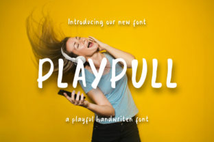 Playpull: A Fresh Handwritten Font for Modern Editorial Design