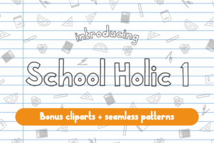 School Holic 1: A Friendly Display Font for Web Headers