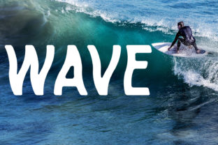 Surfing Wave: The Display Font for Sporty Campaigns