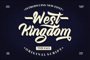 West Kingdom: A Unique Display Font for Branding